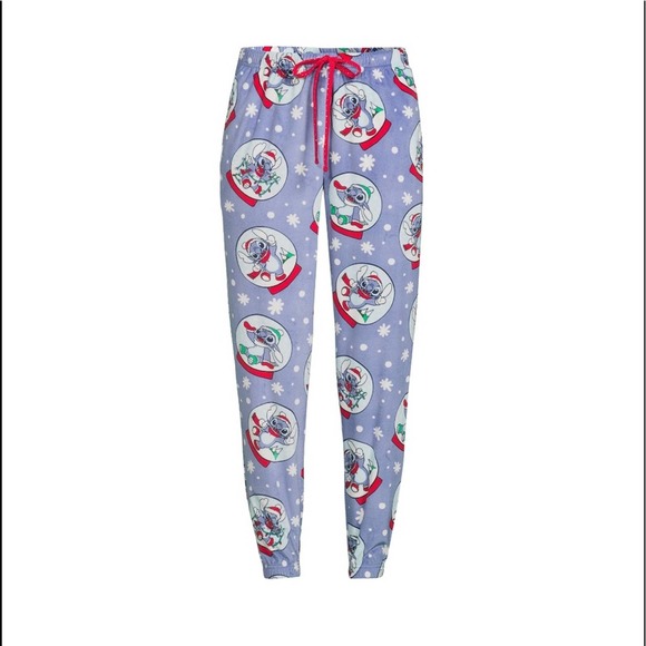 Briefly Stated Other - NWT. DISNEY Stitch women’s sleep jogger with pockets. Size large (12-14)